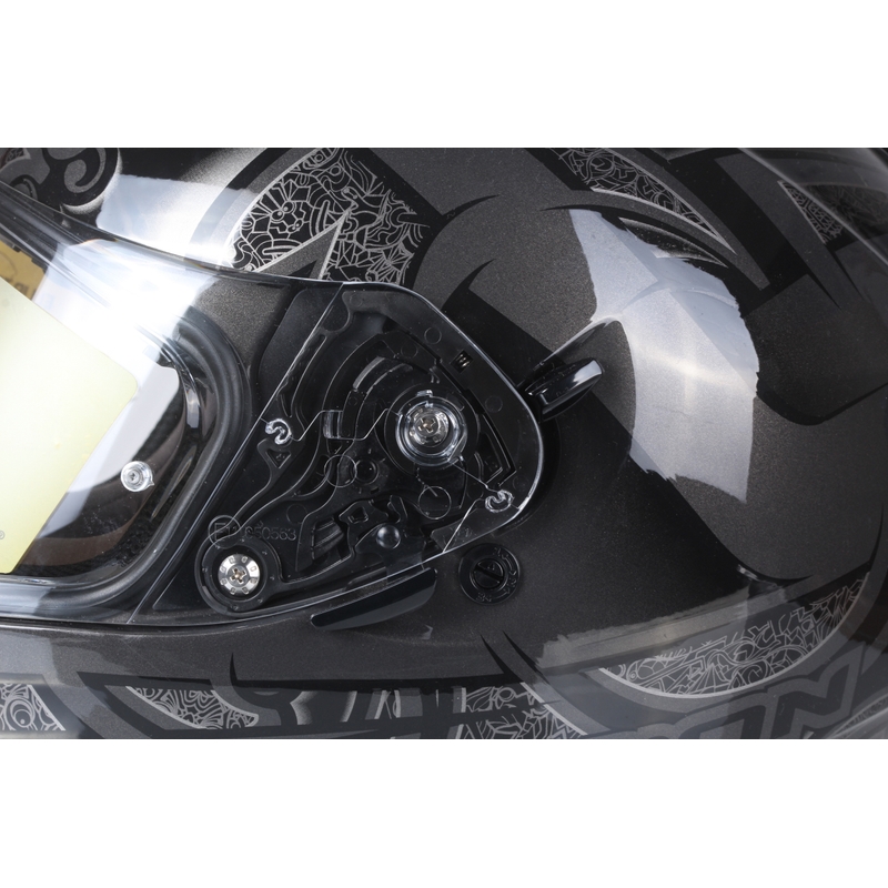 Moto Integralhelm Scorpion EXO-510 Air Arabesc schwarz Ausverkauf