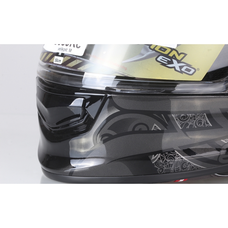 Moto Integralhelm Scorpion EXO-510 Air Arabesc schwarz Ausverkauf