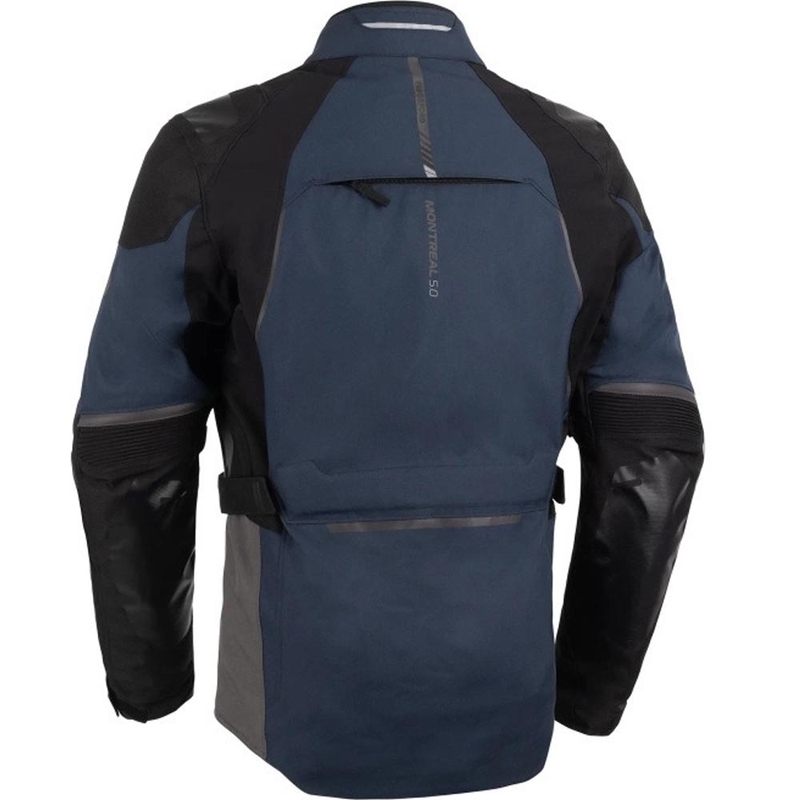 Oxford Montreal 5.0 Motorradjacke blau-schwarz-grau