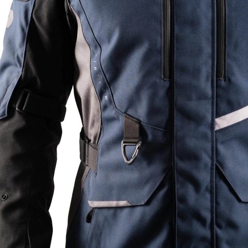 Oxford Montreal 5.0 Motorradjacke blau-schwarz-grau