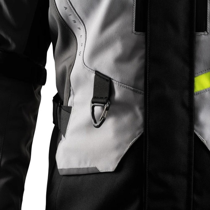 Oxford Montreal 5.0 Motorradjacke, grau-schwarz-gelb
