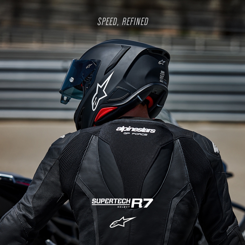 Alpinestars S-R7 Integralhelm, mattschwarz