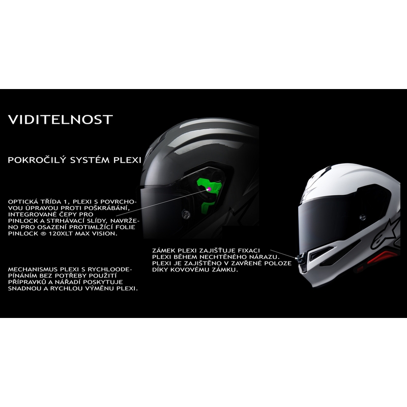 Alpinestars S-R7 Integralhelm, mattschwarz