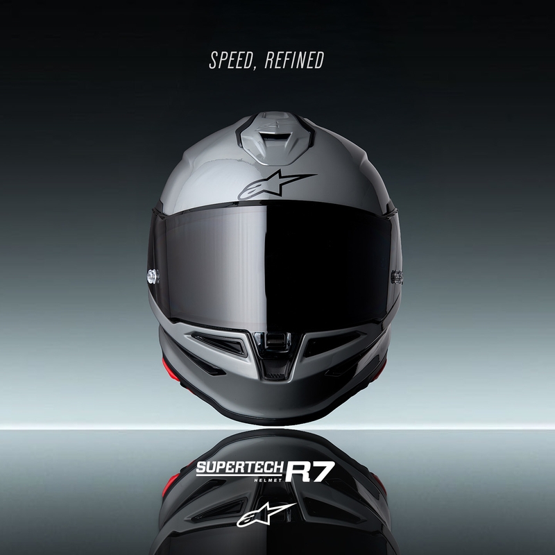 Alpinestars S-R7 Integralhelm, grau