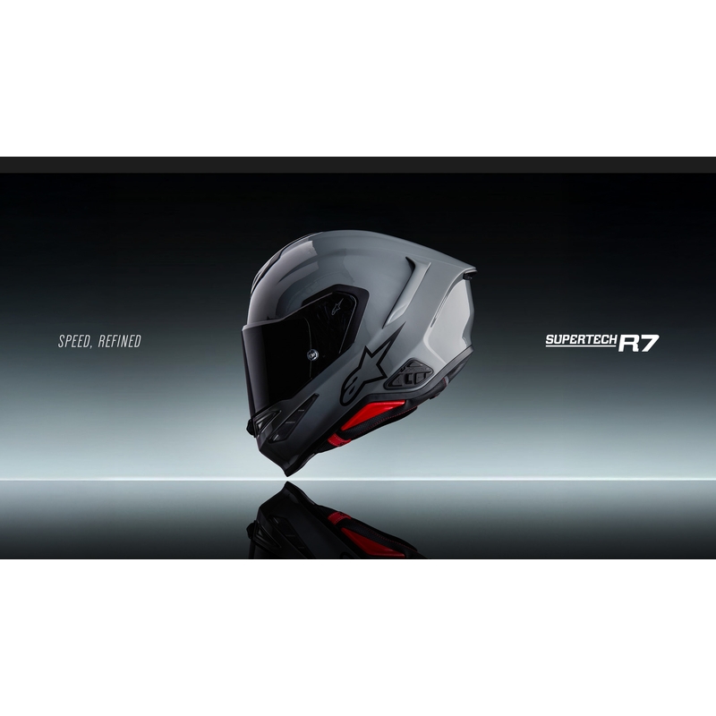 Alpinestars S-R7 Integralhelm, grau