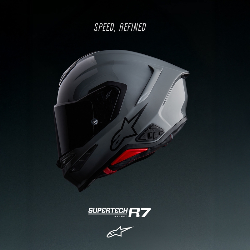 Alpinestars S-R7 Integralhelm, grau