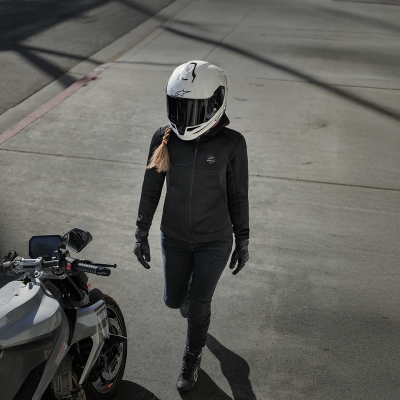 Alpinestars S-R7 Integralhelm, weiß