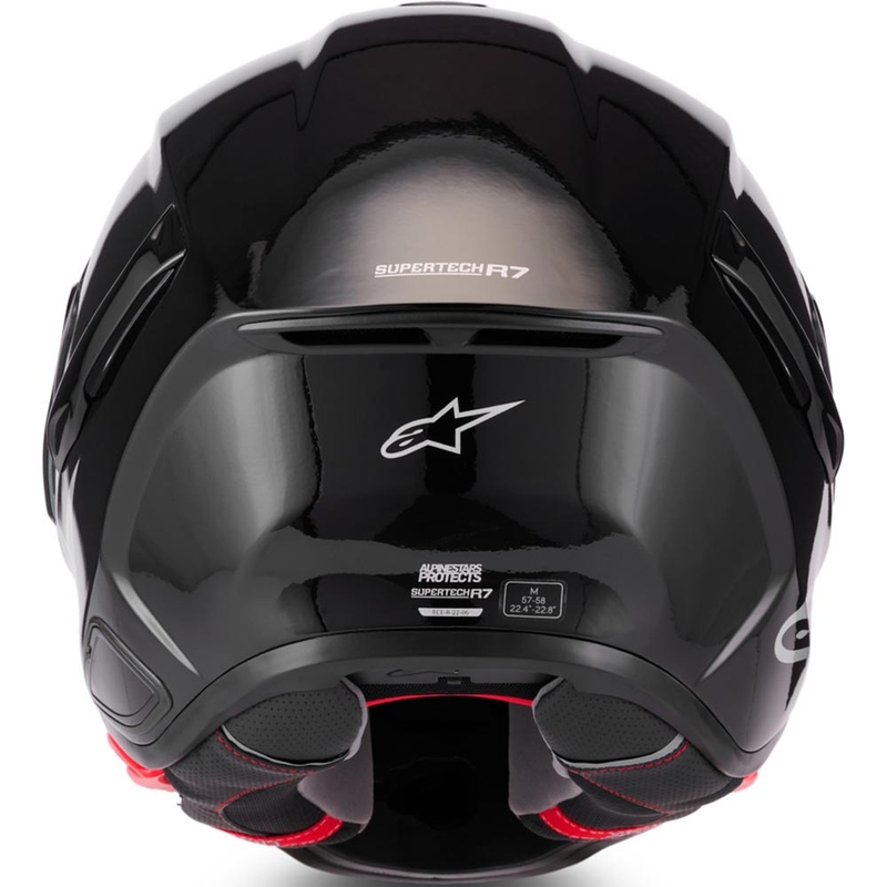 Alpinestars S-R7 Solid Integralhelm, schwarz
