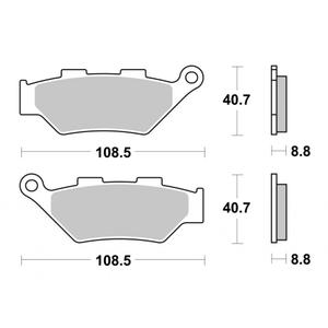 Bremsbeläge BREMBO 07KS07SA