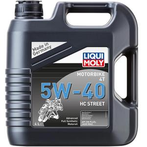 Synthetisches Motoröl LIQUI MOLY Motorrad 4T 5W40 HC Street 4 l