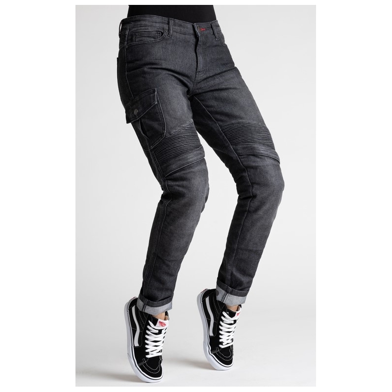 BROGER Ohio Black Motorradjeans Damen Ausverkauf