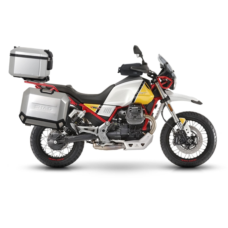 4P System fitting kit SHAD (for cases and bags TERRA and SH38X) für MOTO GUZZI V 85 TT 850 / Travel 2019-2023