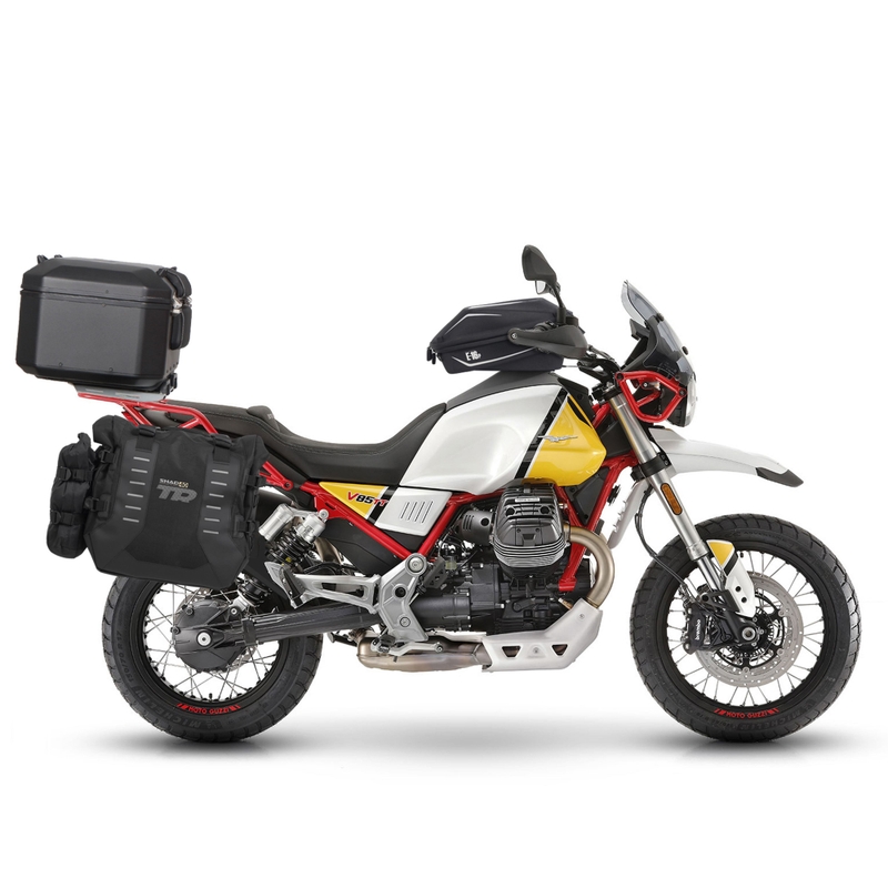 4P System fitting kit SHAD (for cases and bags TERRA and SH38X) für MOTO GUZZI V 85 TT 850 / Travel 2019-2023