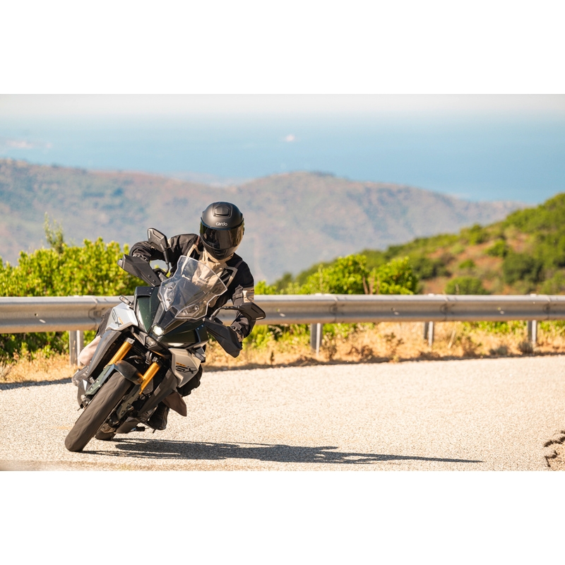 Cardo Beyond GTS Integralhelm für Motorräder, schwarz
