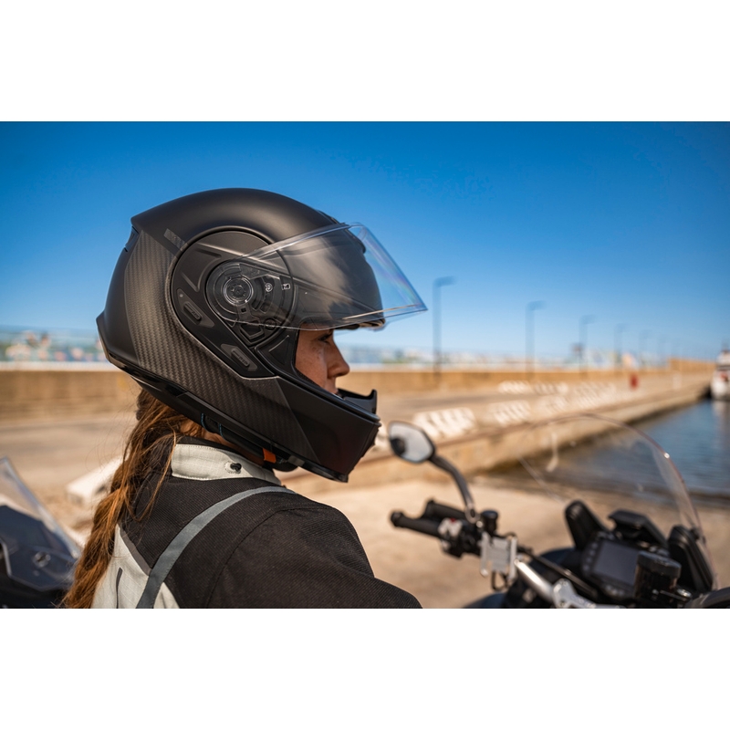 Cardo Beyond GTS Integralhelm für Motorräder, schwarz
