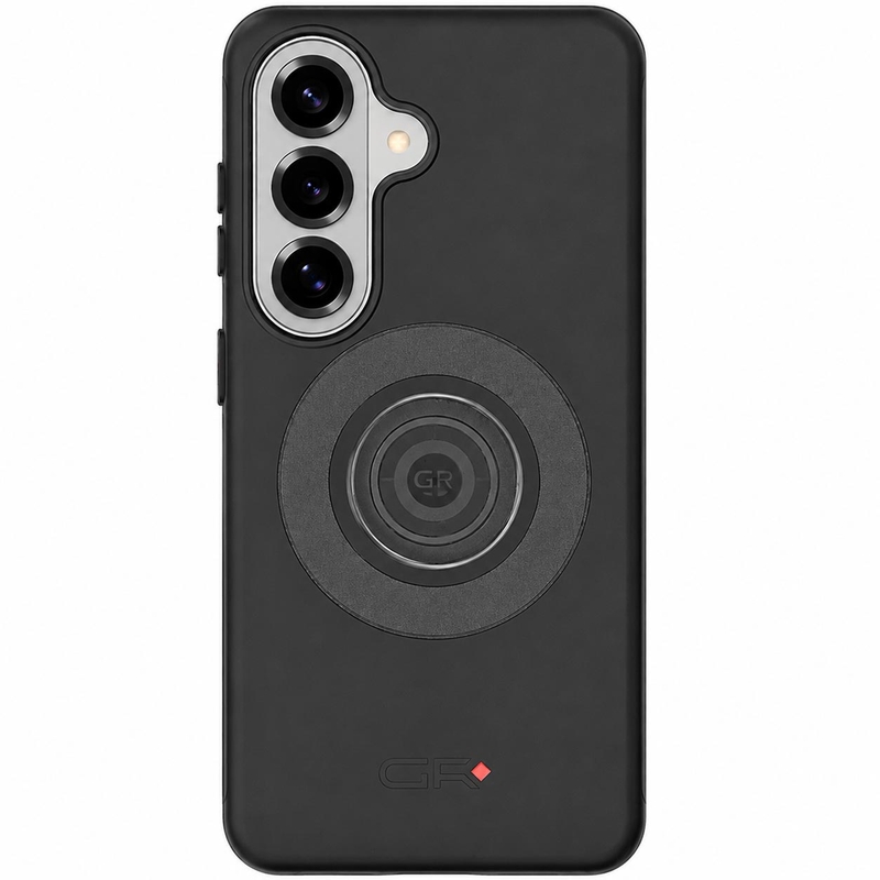 GRxplore Schnellverschluss-Handyhülle für Samsung Galaxy S26, schwarz