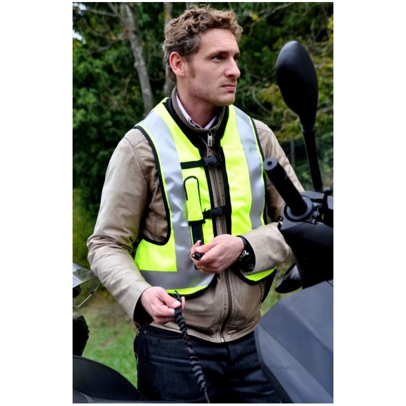 Airbag-Weste HELITE Airnest fluo gelb