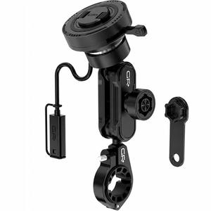 Lenker-Handyhalterung mit zertifizierter Qi2-Ladefunktion GRxplore MW60 schwarz