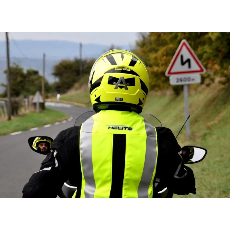 Airbag-Weste HELITE Airnest fluo gelb