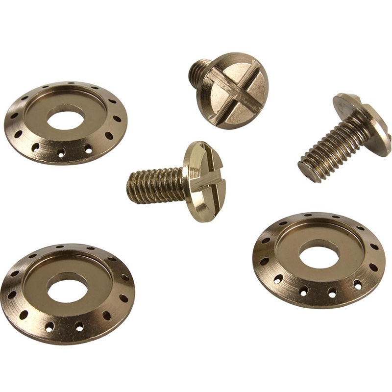 O'Neal Aluminium-Schraubensatz silber