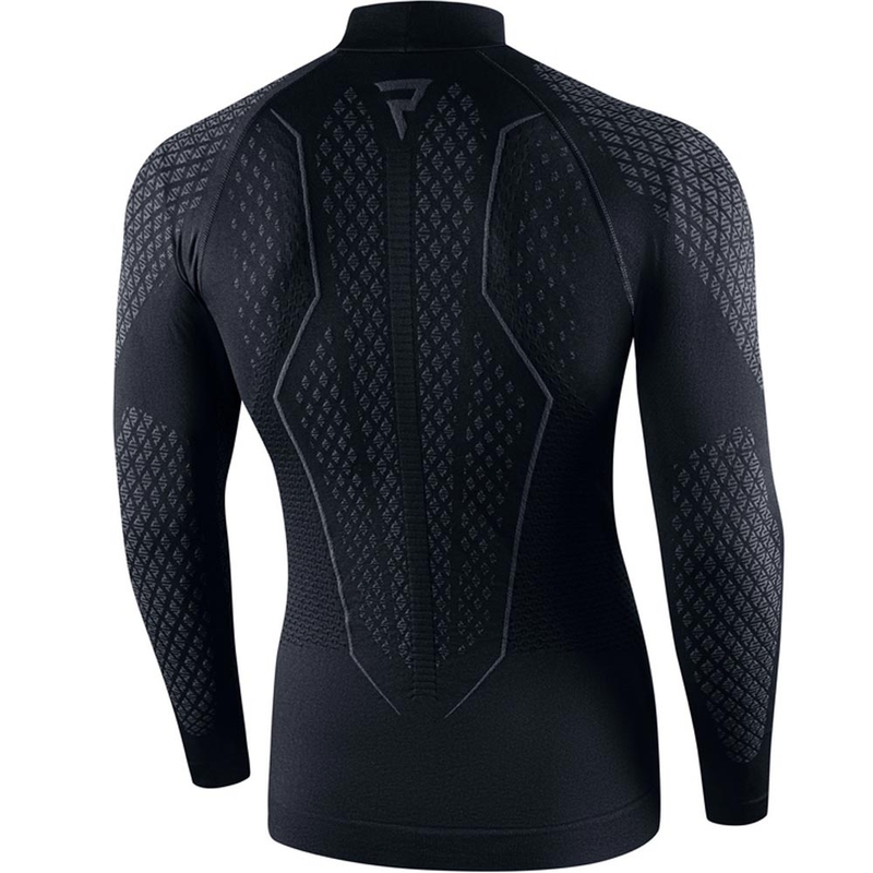 Rebelhorn Therm II schwarz-graues Thermoshirt