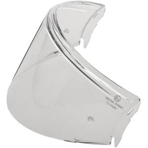 Cassida Multiflip Motorradhelmvisier mit Pinlock-Vorbereitung, klar