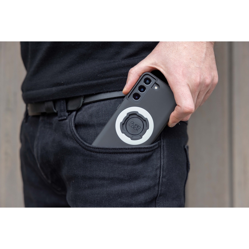 Quad Lock® MAG Hülle – Samsung Galaxy S25FE Schwarz