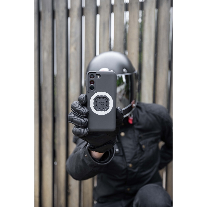 Quad Lock® MAG Hülle – Samsung Galaxy S25FE Schwarz