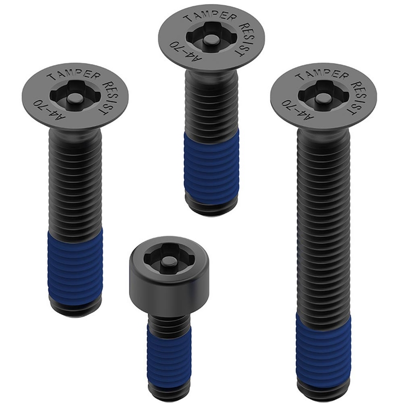 Quad Lock® Diebstahlsicherungsschraubensatz schwarz