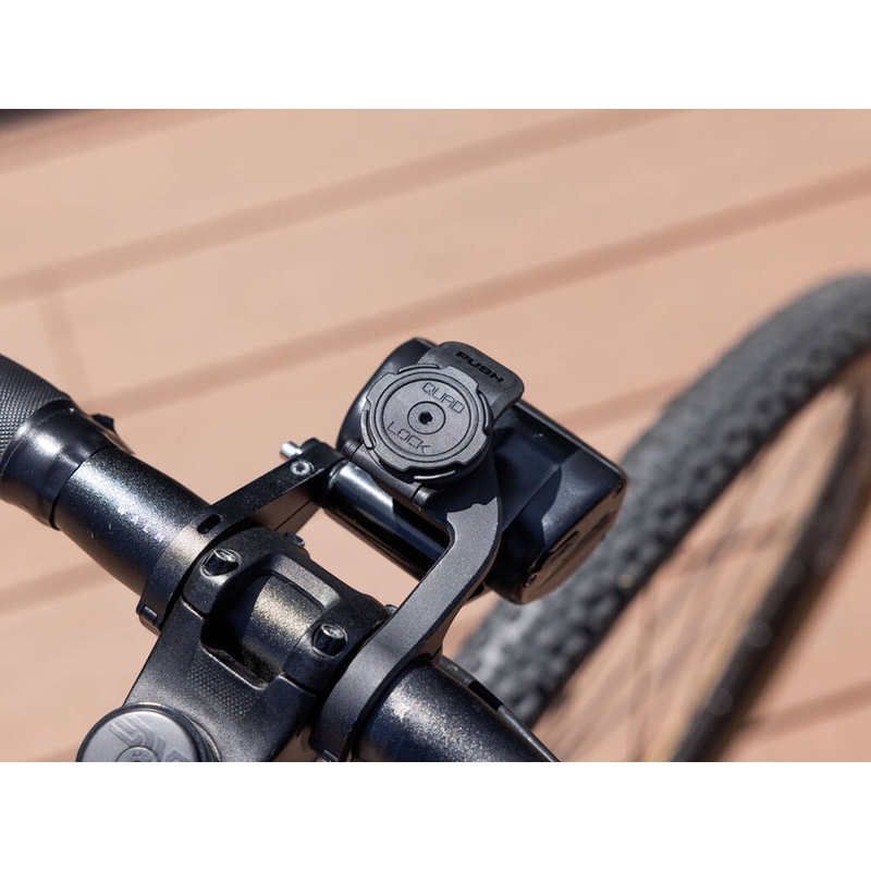 Quad Lock® 360 Kurzhebel-Handyhalterungskopf Schwarz