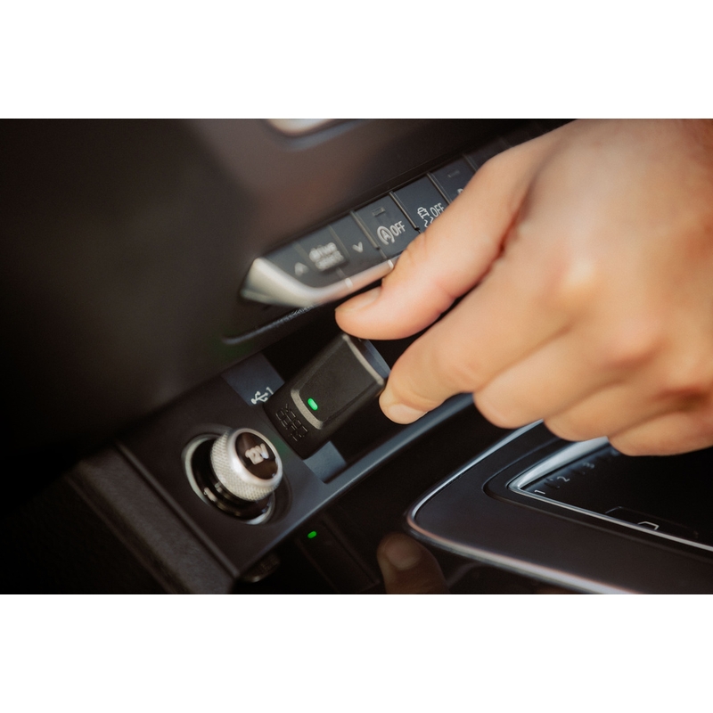 Quad Lock® CarPlay/Android Auto Wireless-Adapter Schwarz