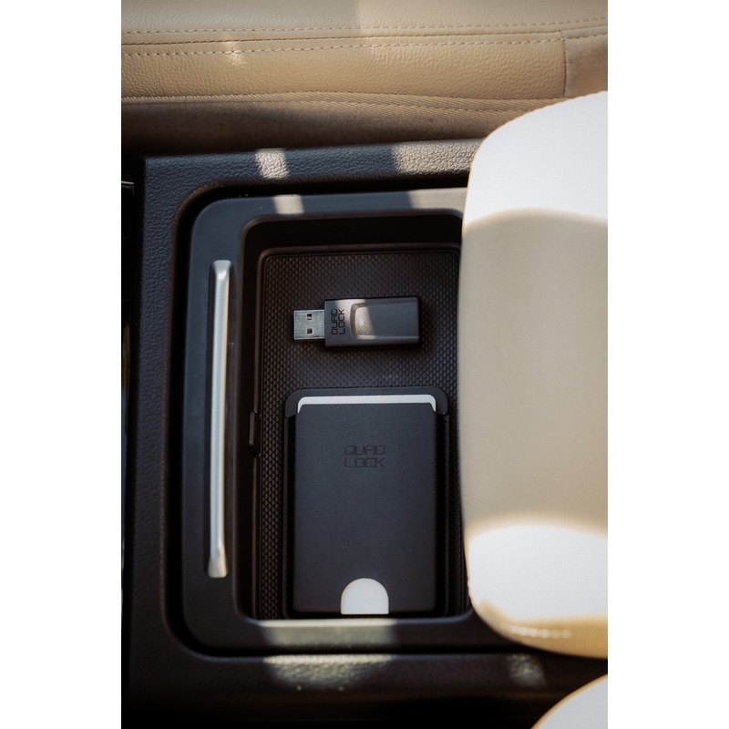 Quad Lock® CarPlay/Android Auto Wireless-Adapter Schwarz
