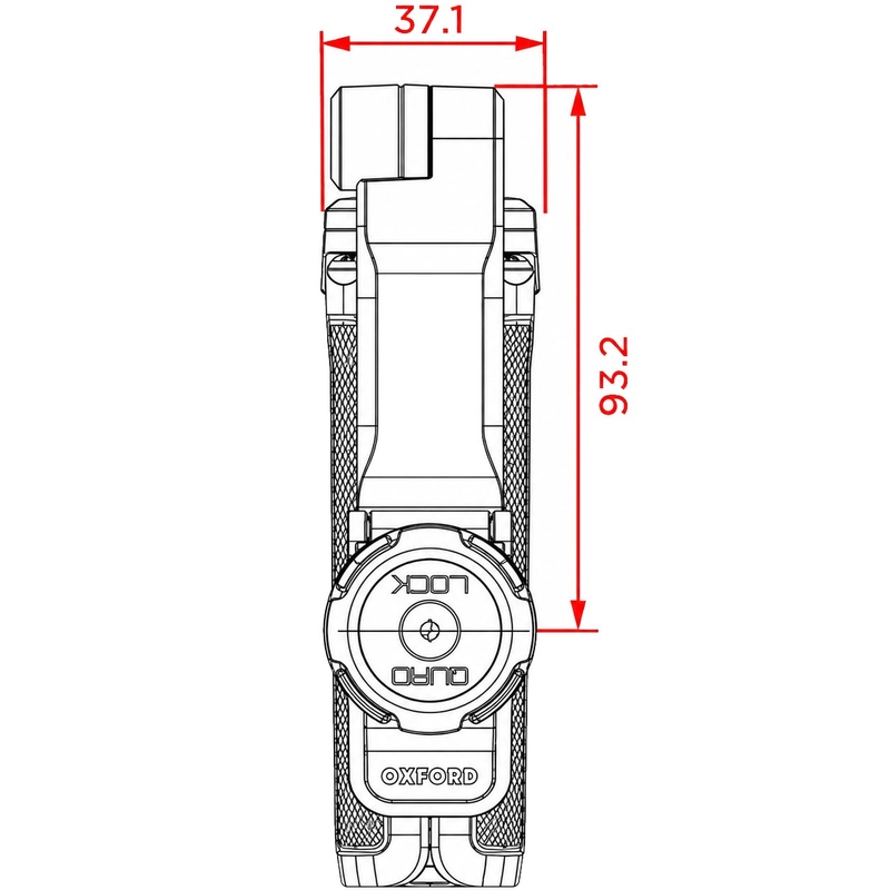 Quad Lock® Stativ schwarz