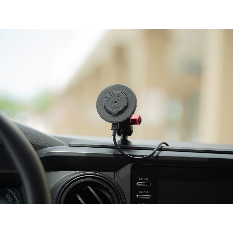 Quad Lock® Auto - Kugelkopfkappenadapter schwarz