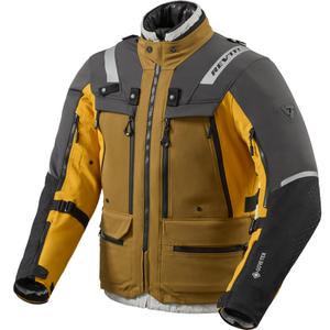Revit Defender 4 GTX Motorradjacke, schwarz-senfgelb