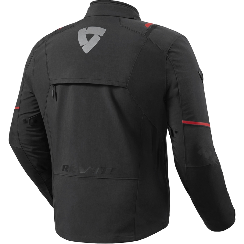 Revit Fractal H2O Motorradjacke Schwarz