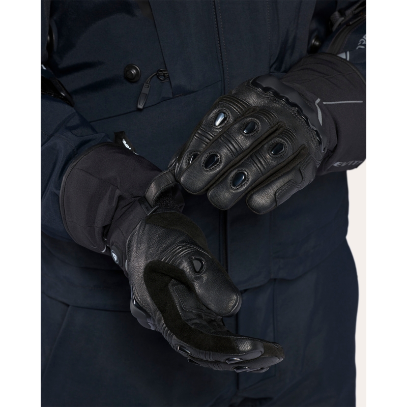 Revit Warp H2O Beheizbare Motorradhandschuhe Schwarz