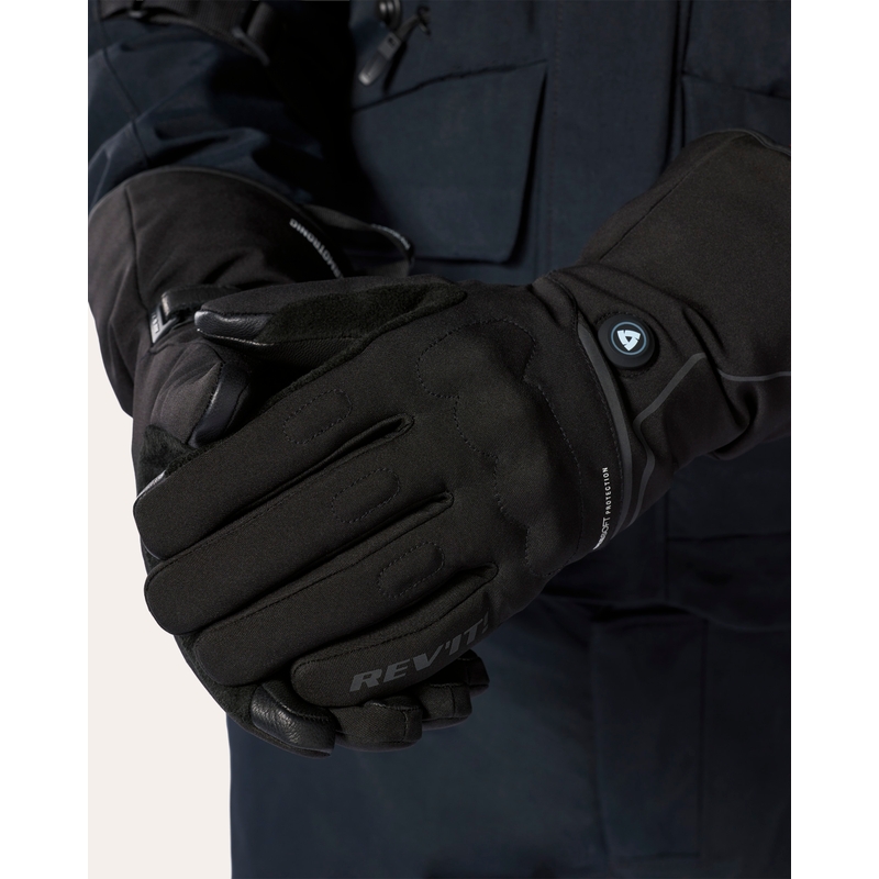 Revit Freedom 2 H2O beheizbare Motorradhandschuhe schwarz