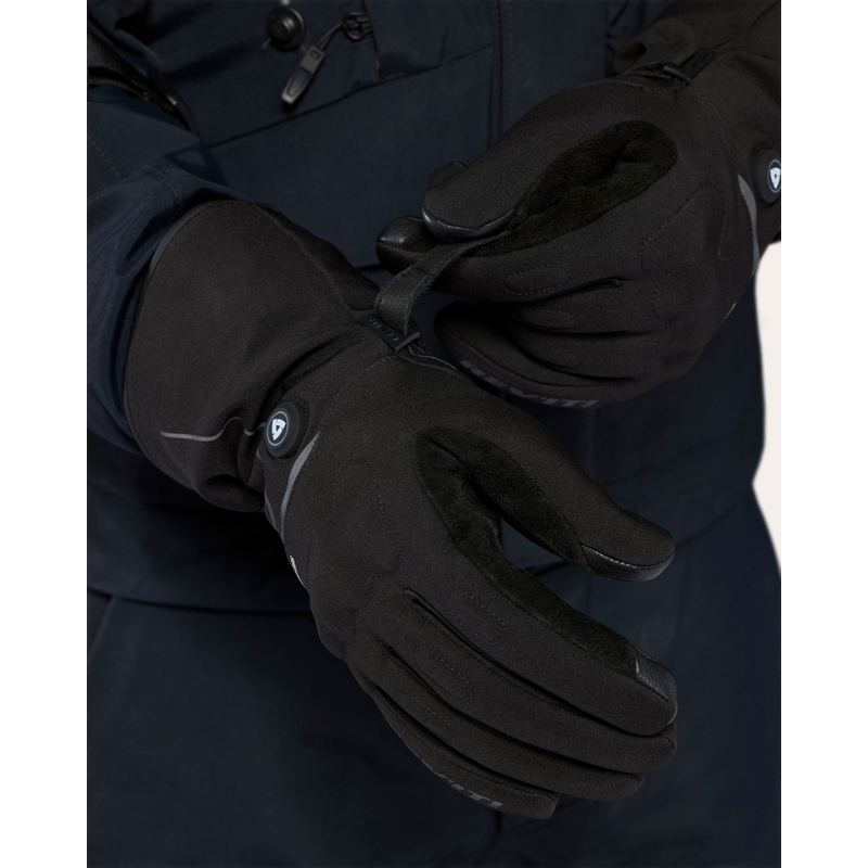 Revit Freedom 2 H2O beheizbare Motorradhandschuhe schwarz