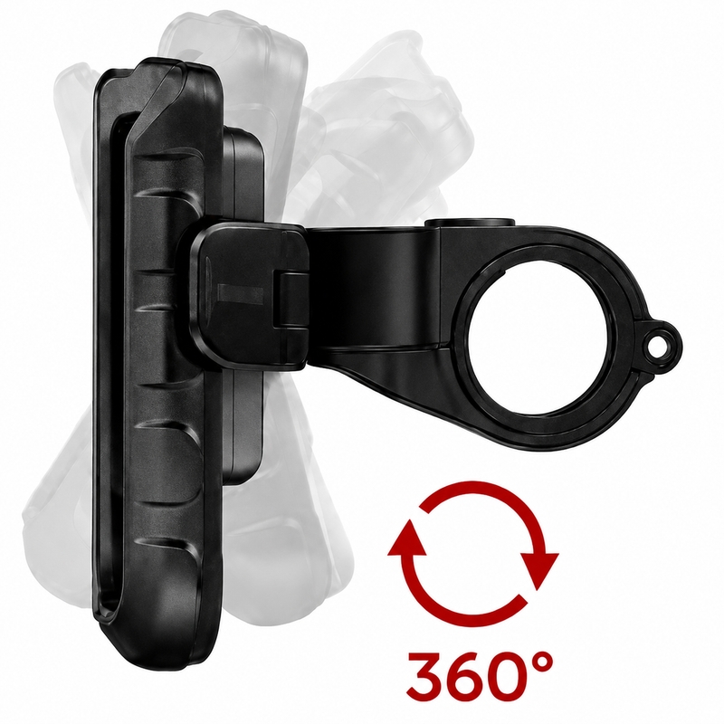 Antivibrations-Handyhalterung MotoZem ISO PRO schwarz