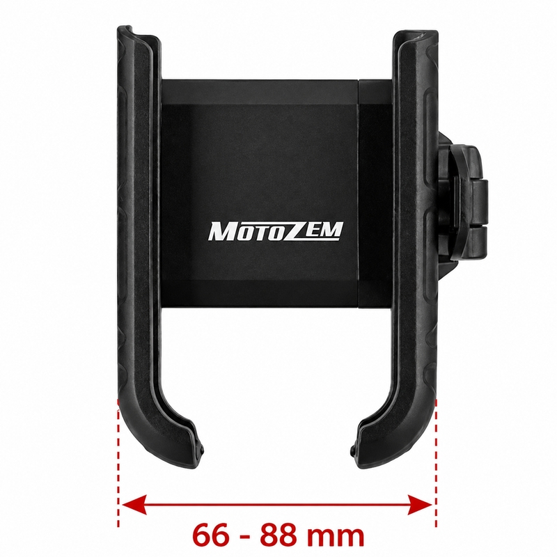 MotoZem ISO Handyhalterung schwarz