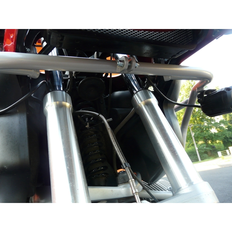 Motor Schutzrahmen RDMOTO silber upper