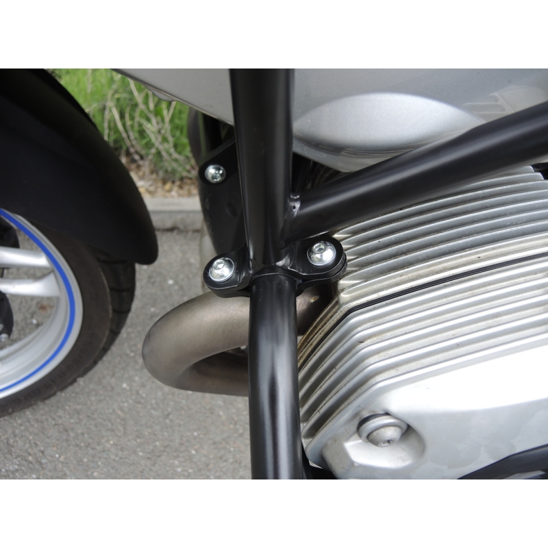 Motor Schutzrahmen RDMOTO schwarz upper + lower für BMW R 1200 GS 2004-2007