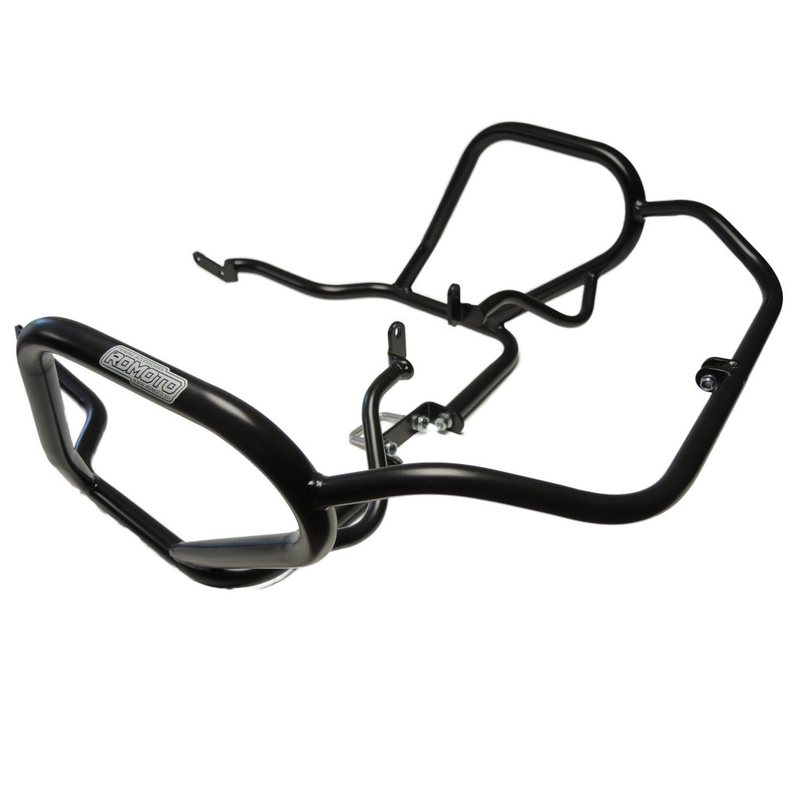 Motor Schutzrahmen RDMOTO schwarz matt für HONDA XL 700 V Transalp 2007-2012