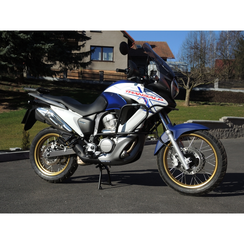 Motor Schutzrahmen RDMOTO schwarz matt für HONDA XL 700 V Transalp 2007-2012