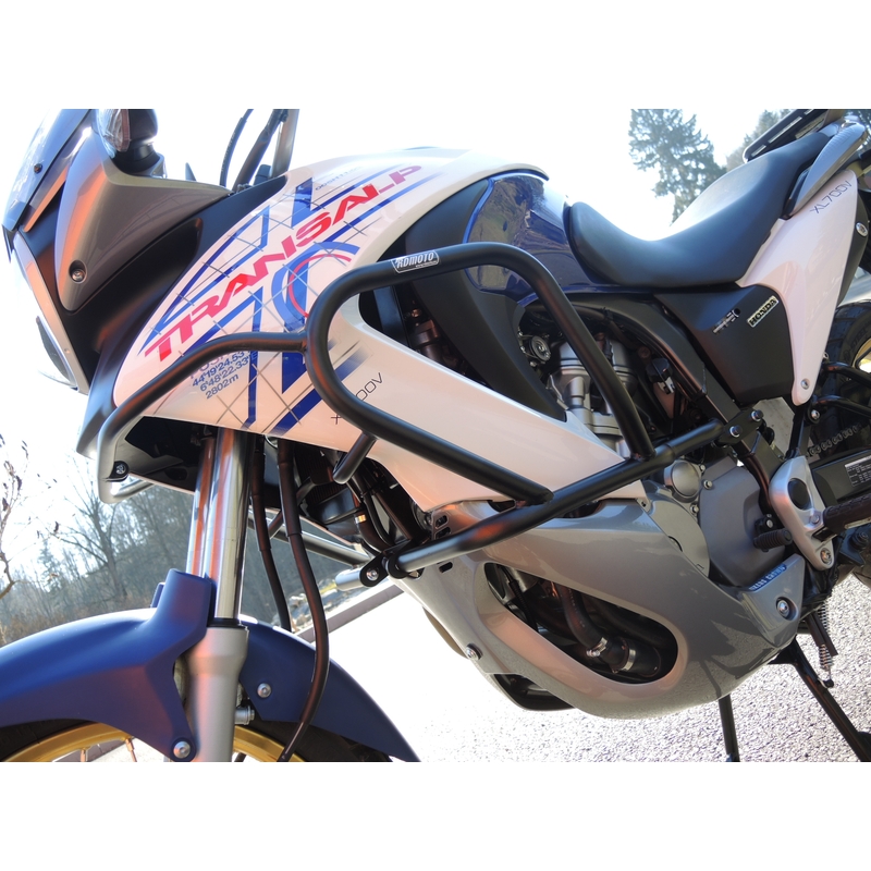 Motor Schutzrahmen RDMOTO schwarz matt für HONDA XL 700 V Transalp 2007-2012