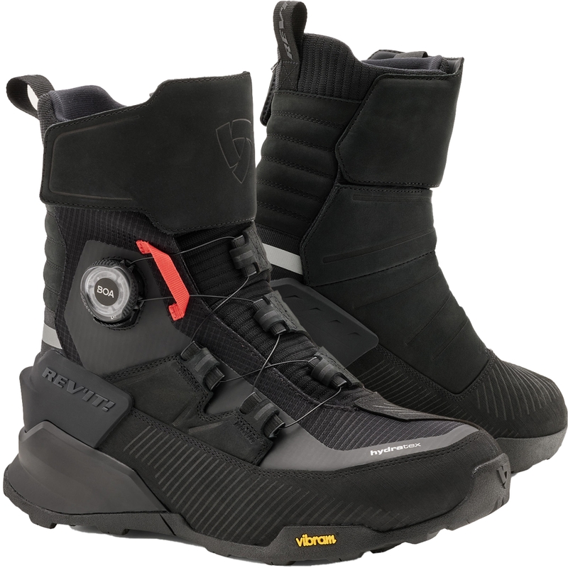 Revit Derecho H2O Motorradstiefel Schwarz