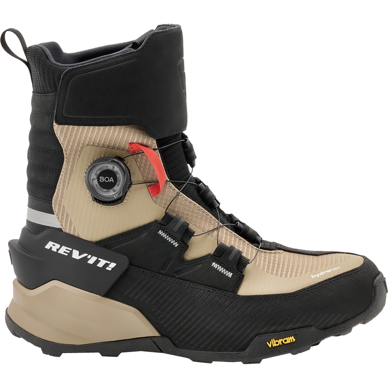 Revit Derecho H2O Motorradstiefel schwarz-sand