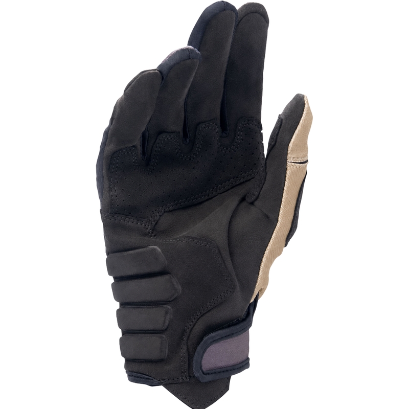 Alpinestars Techdura Motocross-Handschuhe schwarz-braun-fluo-rot