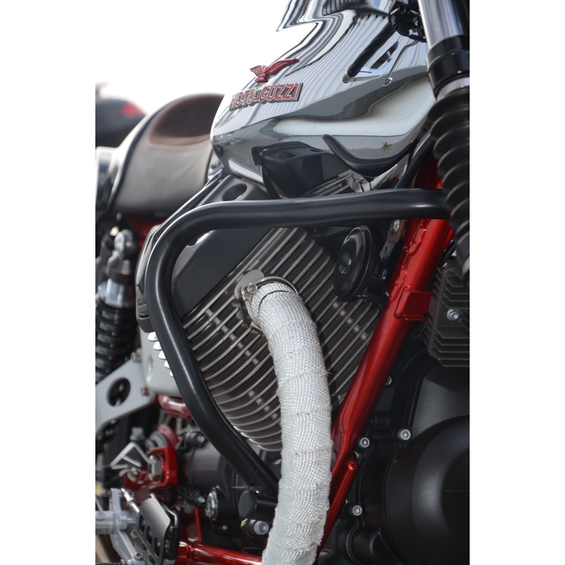 Motor Schutzrahmen RDMOTO schwarz matt
